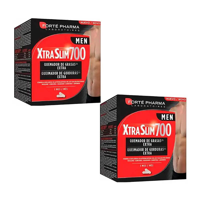 Forté Pharma Duplo Men's Xtraslim 700, 2 x 120 gélules