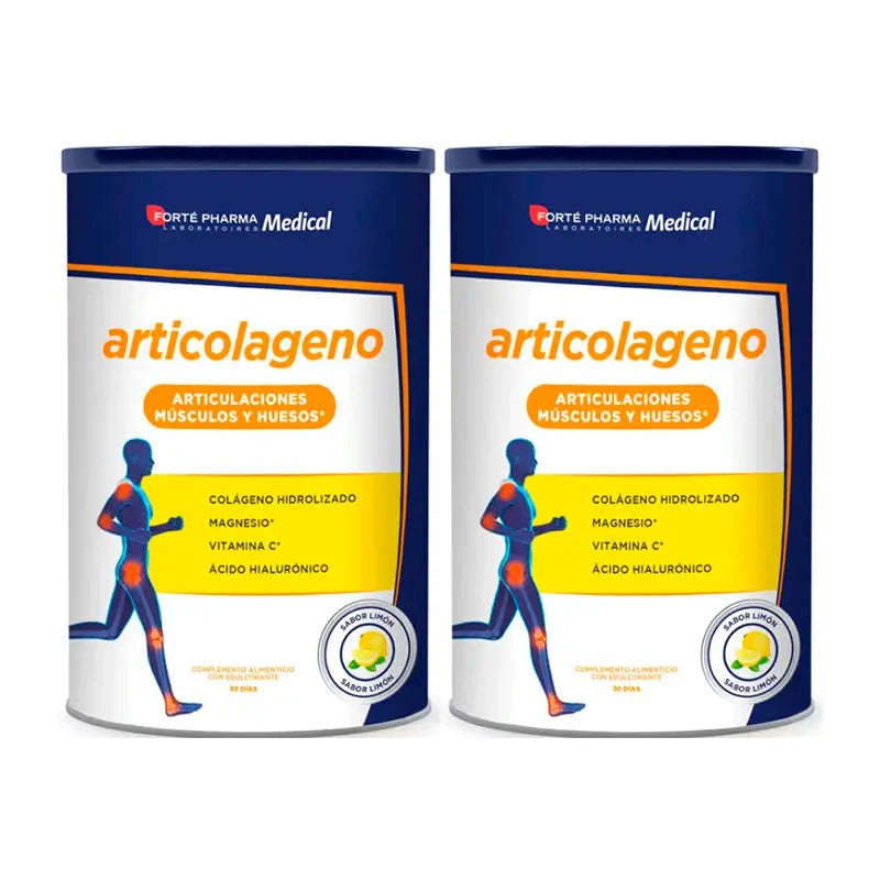 Forté Pharma Duplo Medical Articolageno Lemon Flavour, 2 x 349,5gr