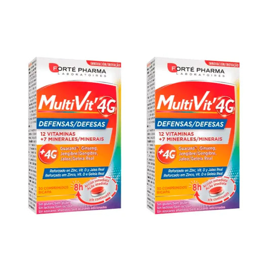 Forté Pharma Duplo Multivit 4 gr Défenses