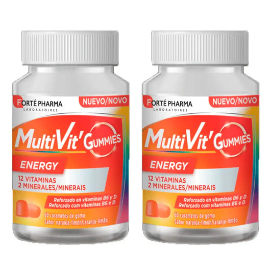 Forté Pharma Duplo Multivit Gummies 2 x 60 gummy candies