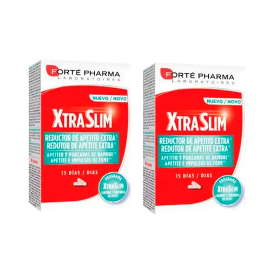 Forté Pharma Duplo Xtraslim Réducteur d'Appétit 2 x 60 gélules
