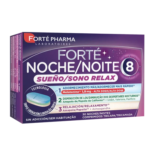 Forté Pharma Forte Nuit Sommeil Relax, 30 comprimés
