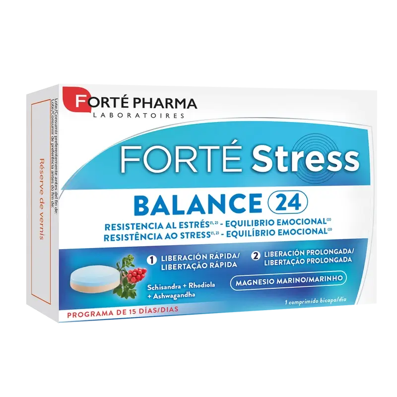 Forté Pharma Forté Stress Balance 24, 15 comprimés