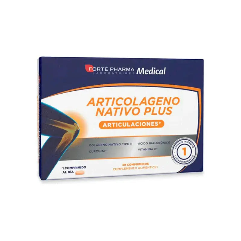 Forté Pharma Medical Articolageno Nativo Plus, 30 comprimés