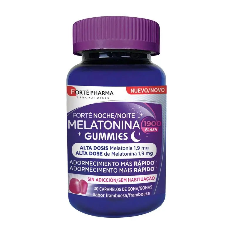 Forté Pharma Night Melatonin, 30 Candies