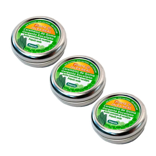 Forté Pharma Triplo Forté Gum Candy Eucalyptus, 3 x 45 bonbons