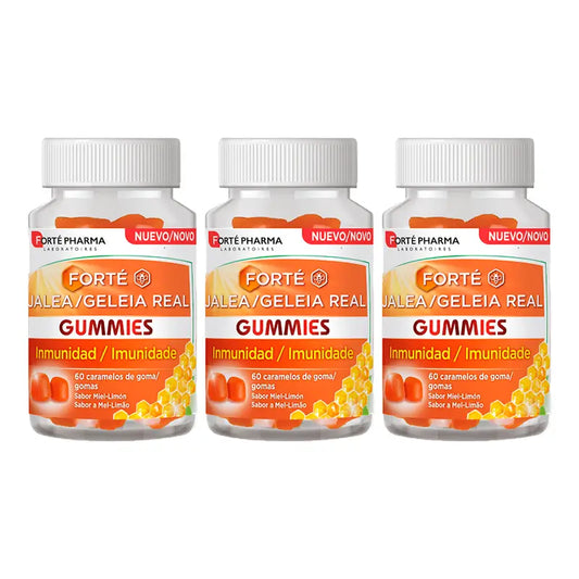 Forté Pharma Triplo Forté Gelée Royale Gummies, 3 x 60 Candies