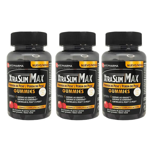 Forté Pharma Triplo Xtraslim Max Gummies 3 x 60 Unités