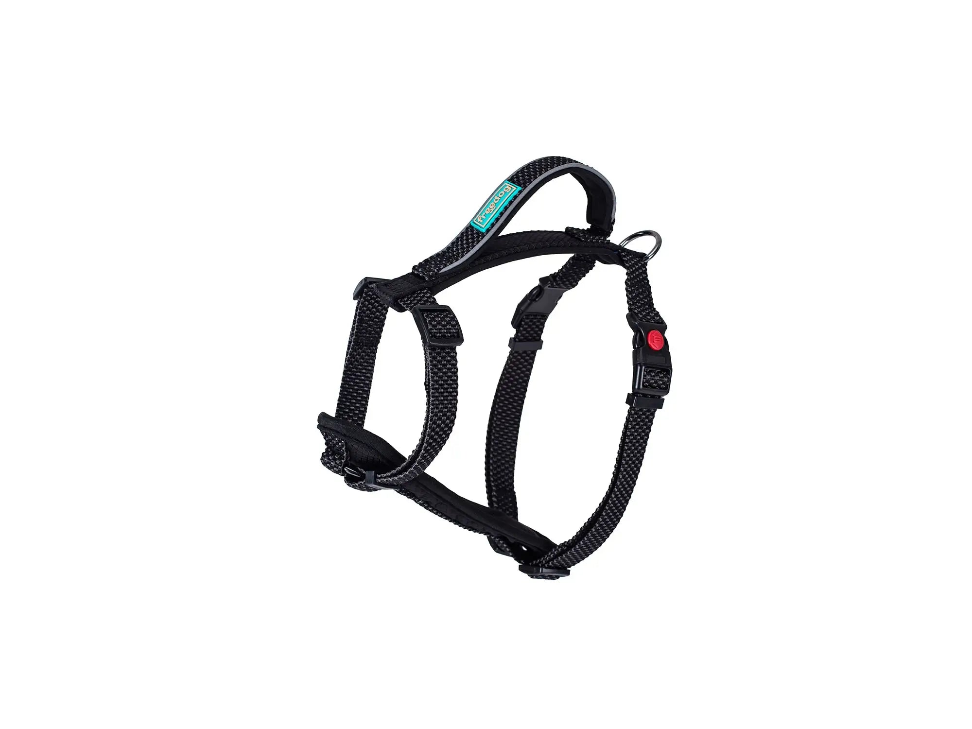 Harnais Freedog Extreme Noir, 15 mm, 40/56 cm