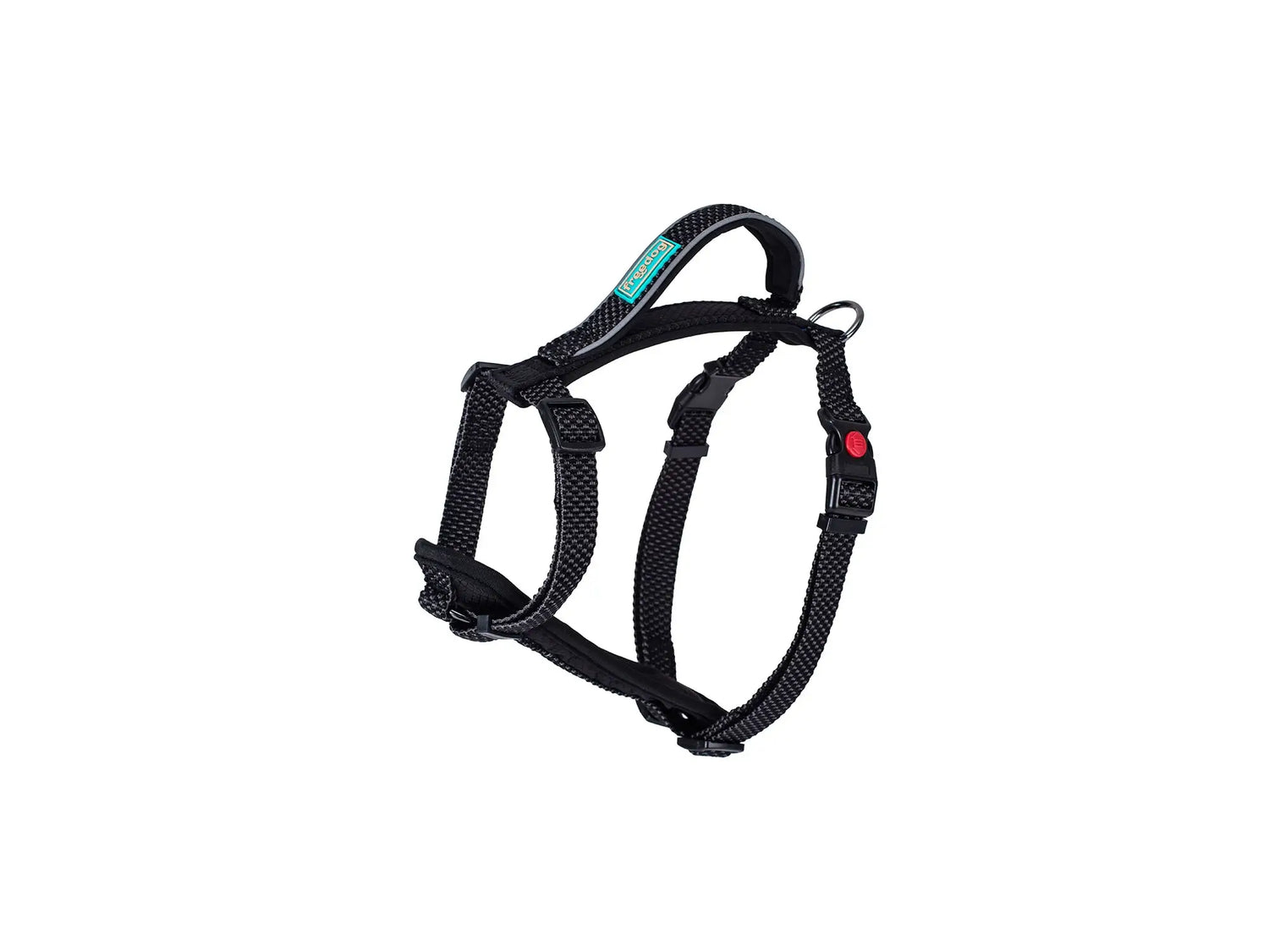 Harnais Freedog Extreme Noir, 15 mm, 40/56 cm