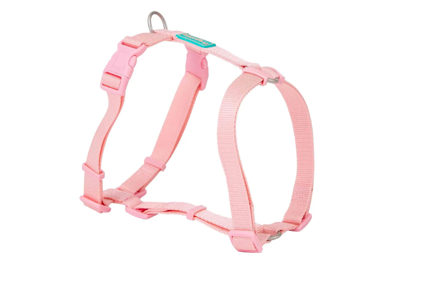 Harnais Freedog en nylon Basic rose, 10 mm, 20/36 cm