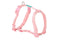 Harnais Freedog en nylon Basic rose, 25 mm, 70/90 cm