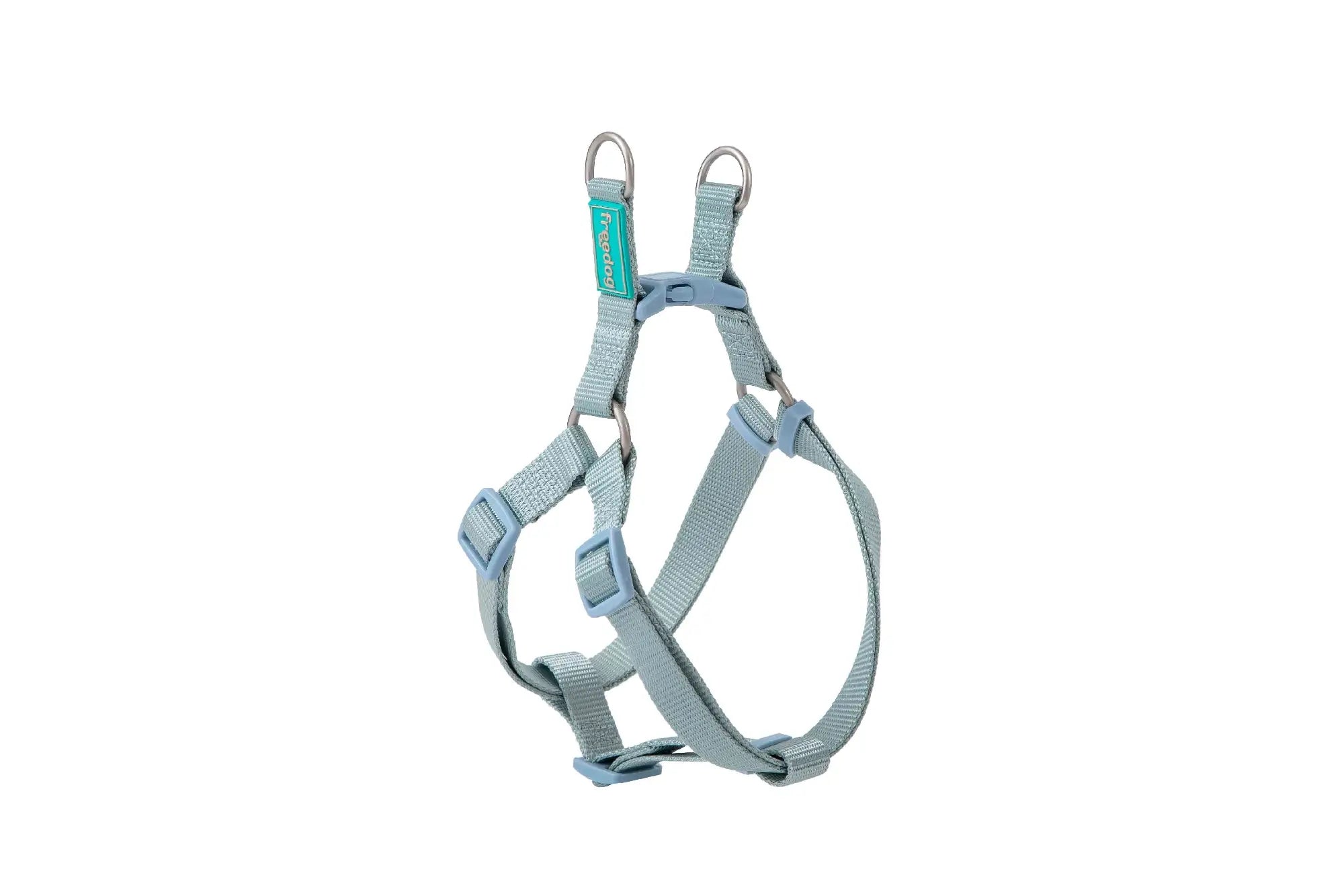 Harnais Freedog en nylon, type A, bleu ciel, 10 mm, 20/36 cm