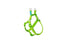 Harnais Freedog en nylon, type A, vert citron, 10 mm, 20/36 cm