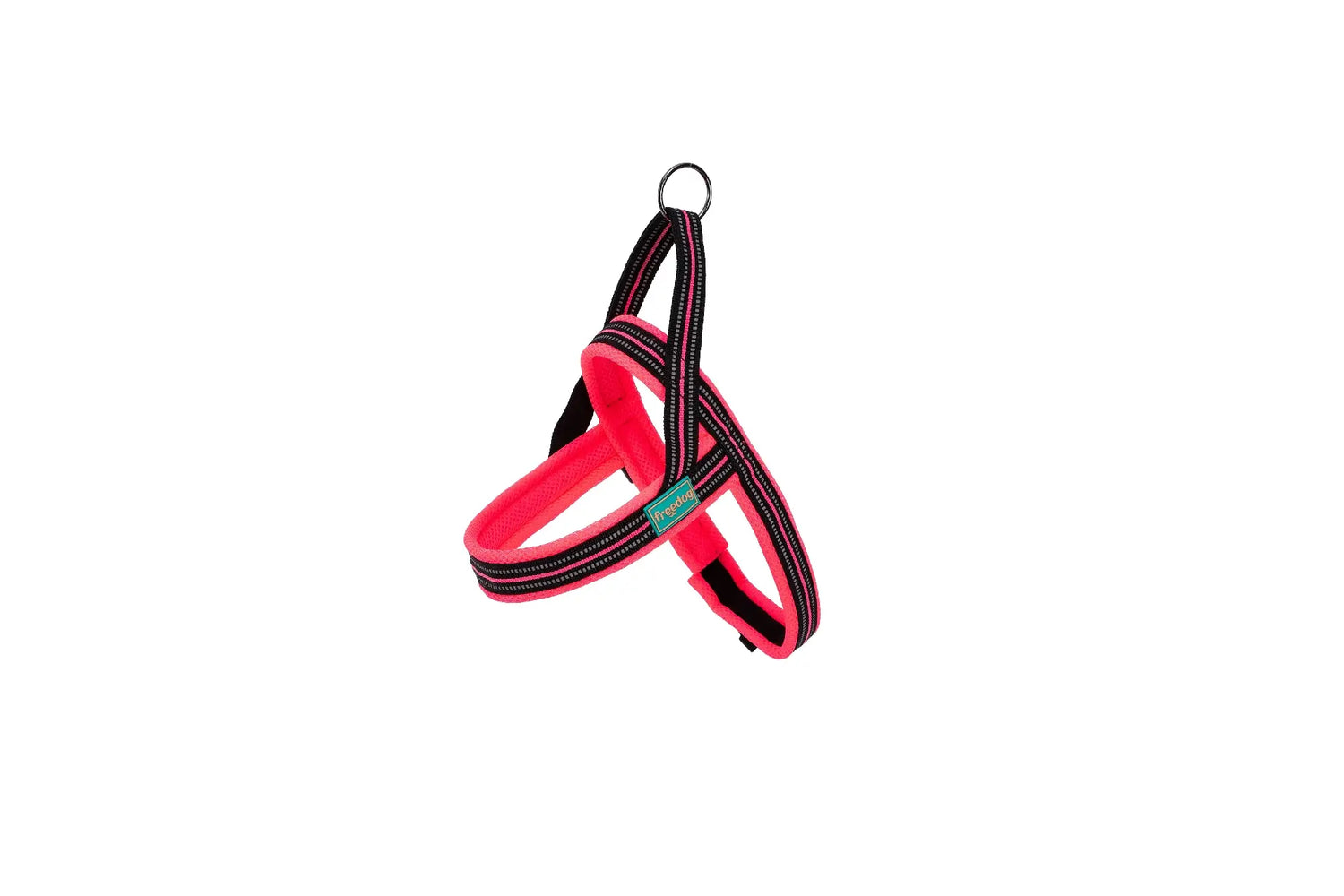 Harnais Freedog Soft Sport rose, 30 mm, 70/82 cm