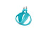 Freedog Harnais Soft Turquoise L, 50-65 cm