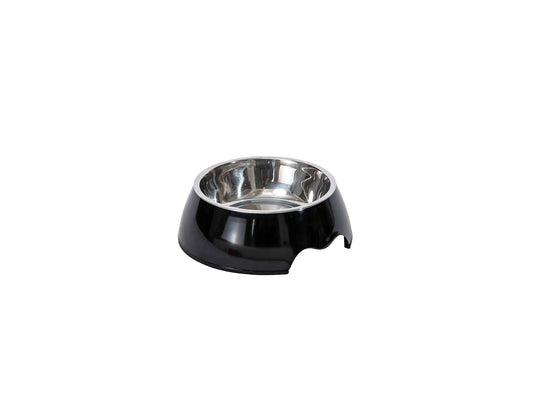 Bol Freedog Acier inoxydable Mélamine Noir L 19Cm, 520 ml
