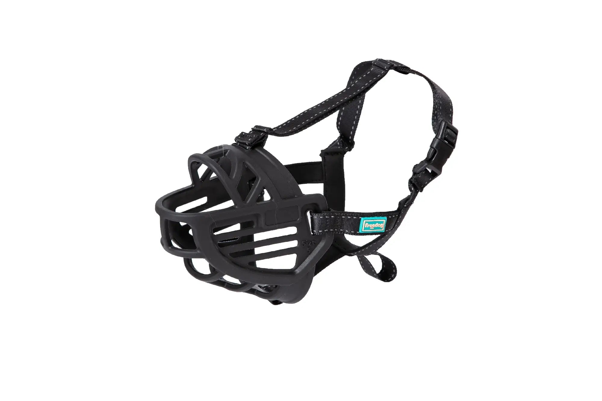 Freedog Muselière Ergo Plus Noire M, 27 cm