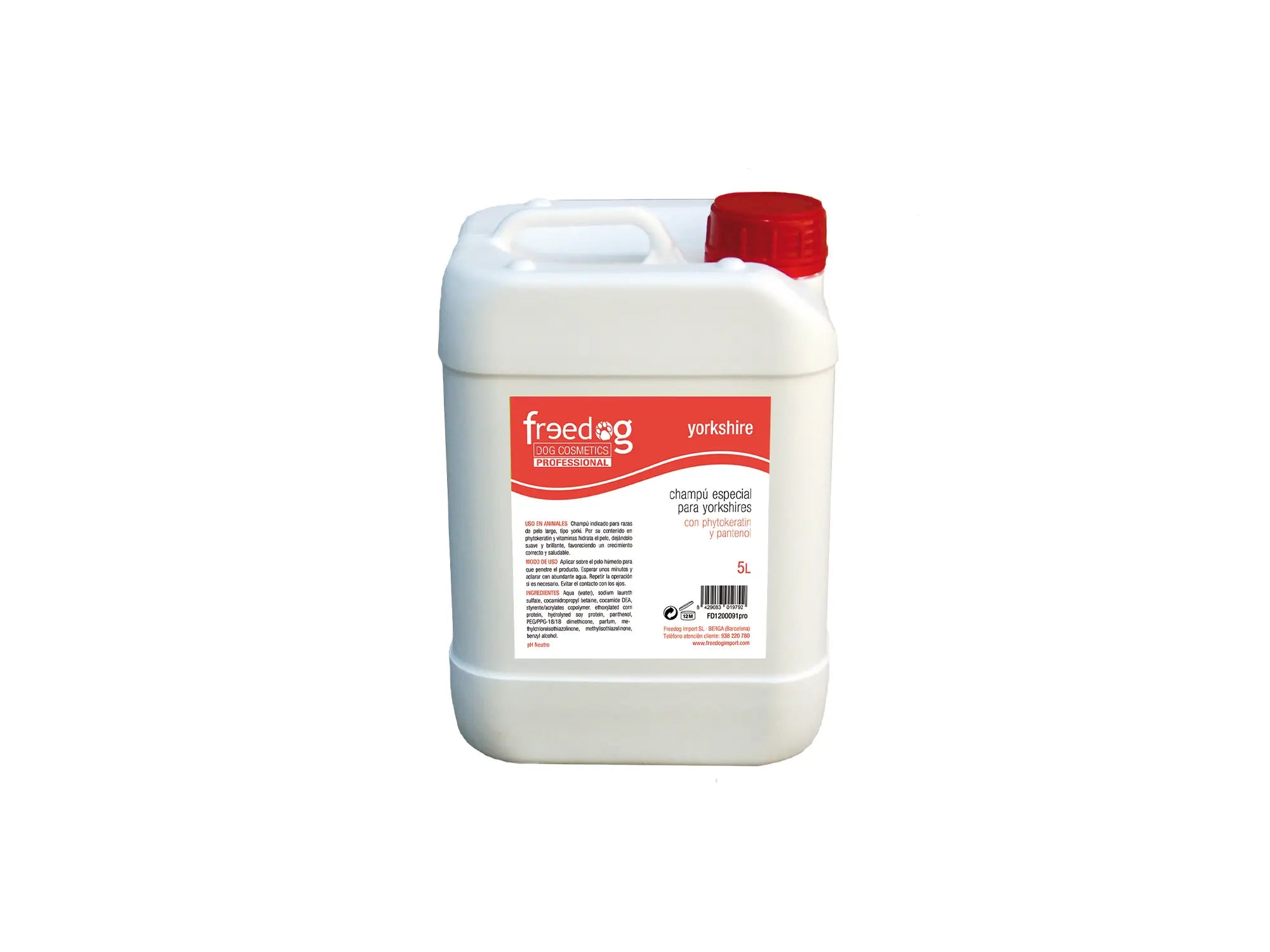 Freedog Yorkshire Professional Shampooing 5L