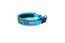Freedog Collier Boreal Bleu Capri, 20 mm, 43/52 cm