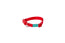 Collier Freedog en nylon Basic rouge, 10 mm, 20/35 cm