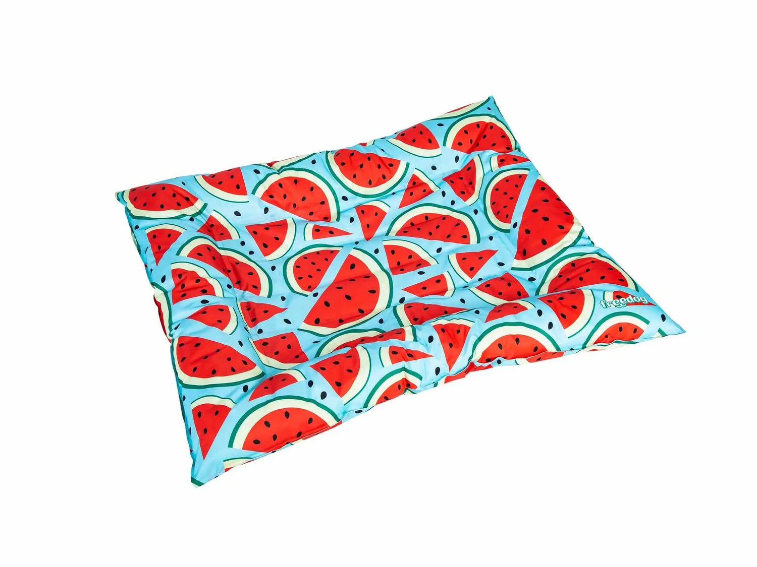 Coussin rafraîchissant Freedog « Watermelon Recycled », 76 x 91 cm