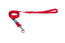 Laisse Freedog en nylon Basic rouge, 25 mm, 120 cm