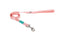 Laisse Freedog en nylon Basic rose, 10 mm, 120 cm