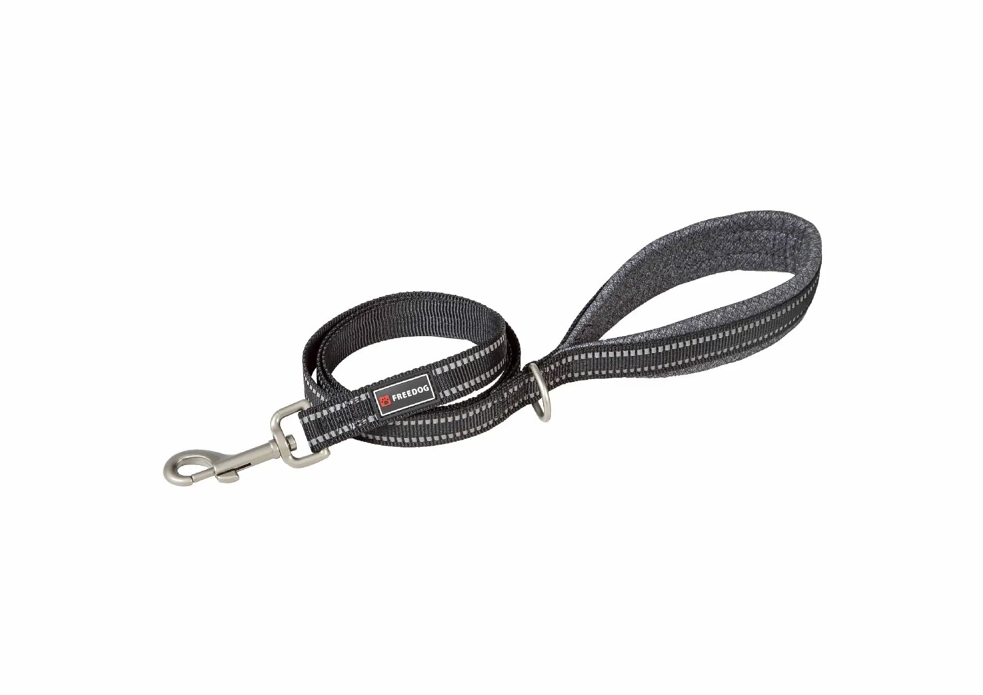 Freedog – Laisse Shiva grise, 15 mm, 120 cm