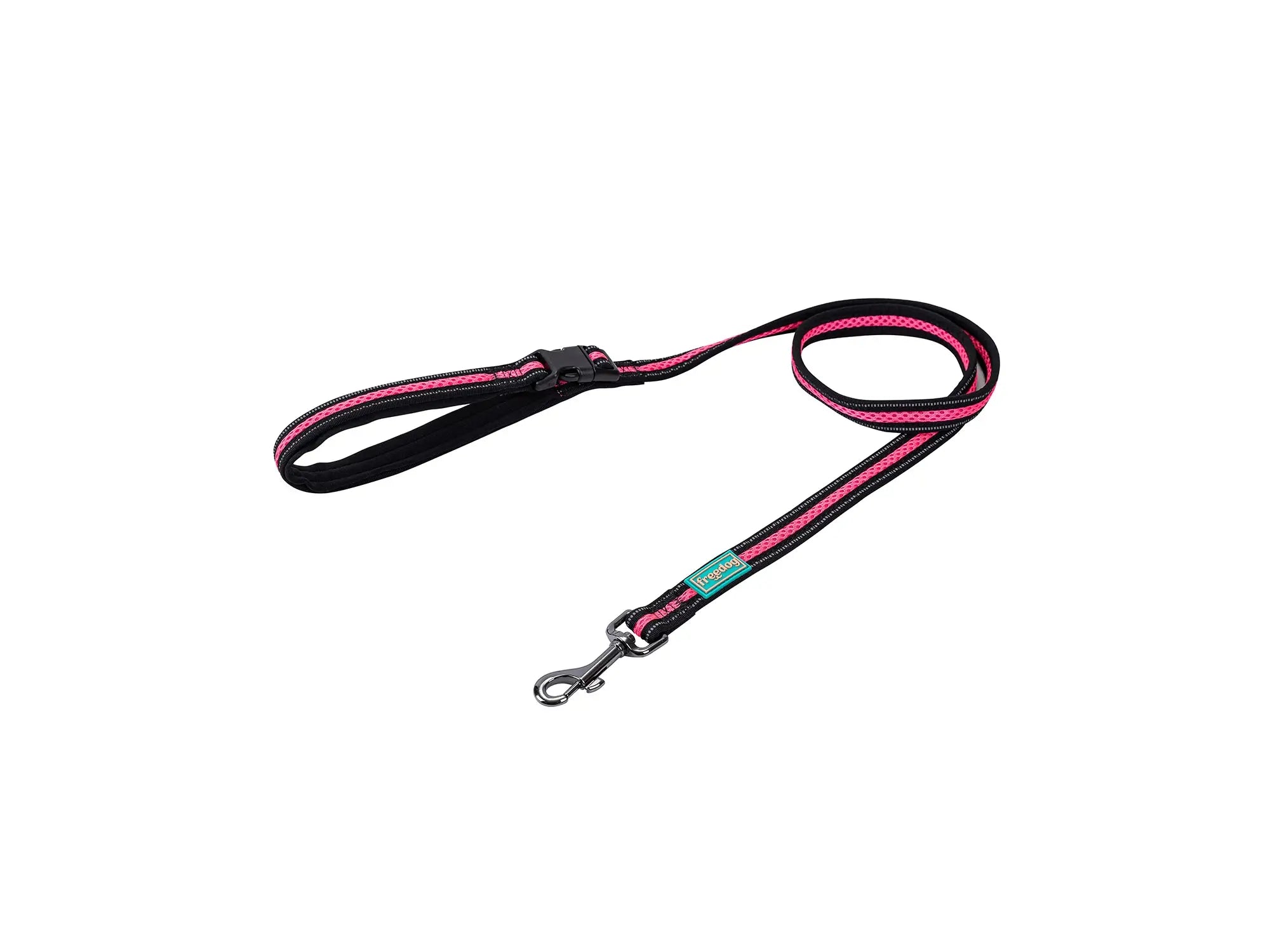 Laisse Freedog Soft Sport rose, 25 mm, 120 cm