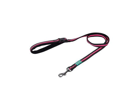 Laisse Freedog Soft Sport rose, 25 mm, 120 cm
