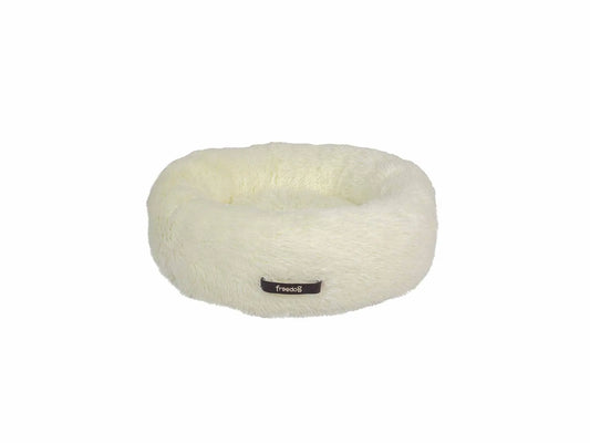 Freedog Donut Anti-Stress Blanc 50Cm