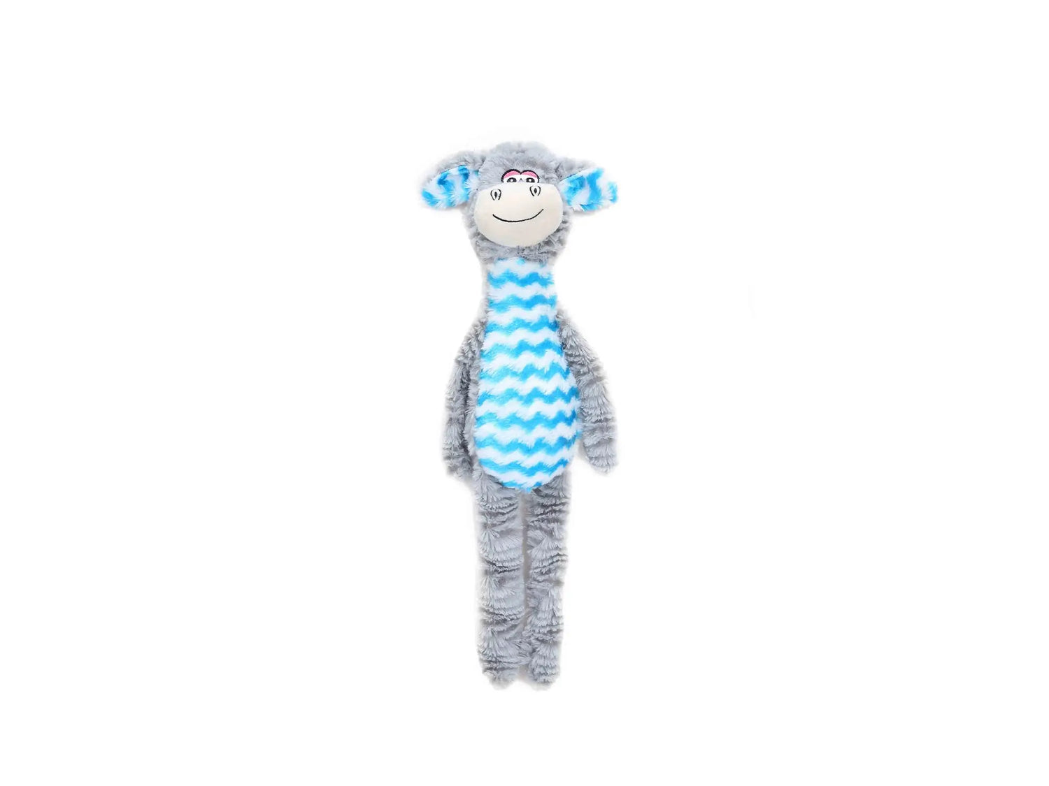 Freedog Peluche Âne bleu avec son, 45 cm