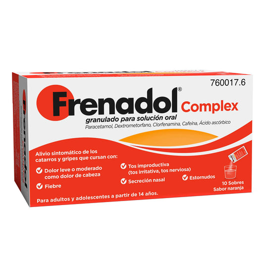 FRENADOL® Complexe anti-grippe, Voie orale, 10 Sachets