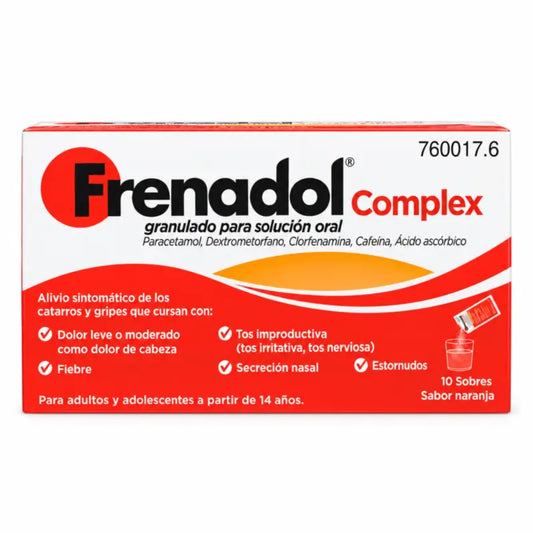 FRENADOL® Complexe anti-grippe, Voie orale, 10 Sachets