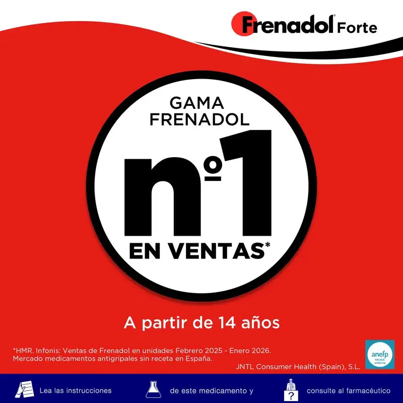 FRENADOL® Forte Anti-grippe, Voie orale, 10 sachets