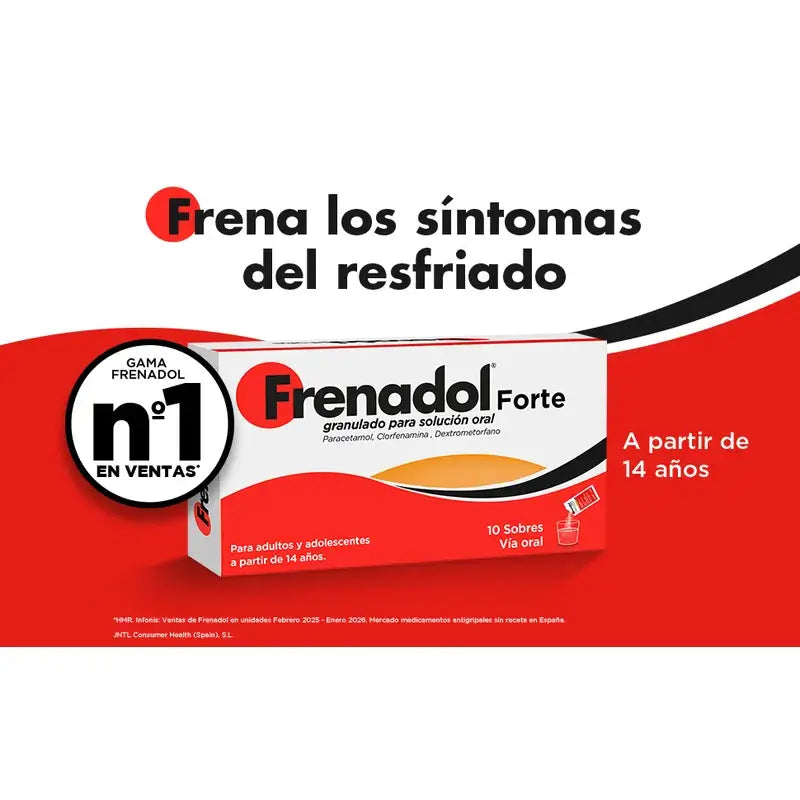 FRENADOL® Forte Anti-grippe, Voie orale, 10 sachets