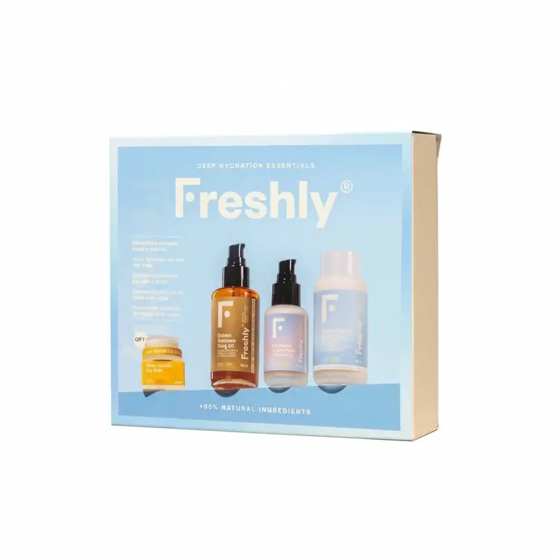 Coffret d'essentiels pour l'hydratation en profondeur Freshly