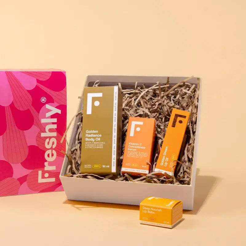 Freshly Cosmetics Vitamine C & Hydratation Essentials Chest Rouge Rose