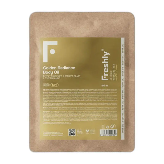 Freshly Refill Golden Radiance Huile pour le corps, 100 ml