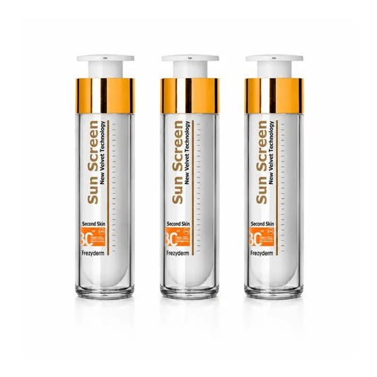 Frezyderm Sun Screen Colour Velvet Face Spf 30 Pack 3 x 50 Ml