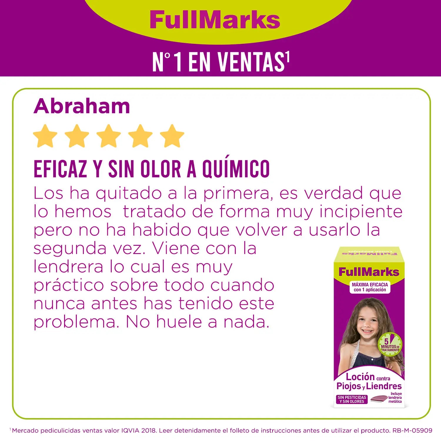 Solution pédiculicide FullMarks, 100ml