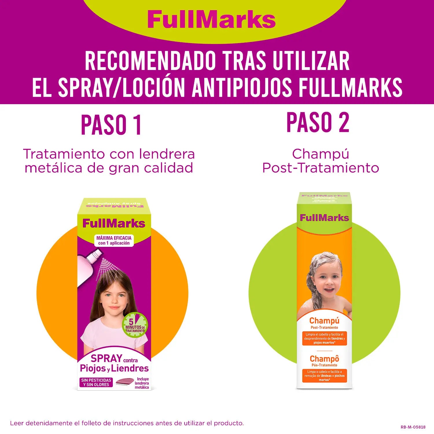 Shampooing post-traitement Fullmarks 150 ml