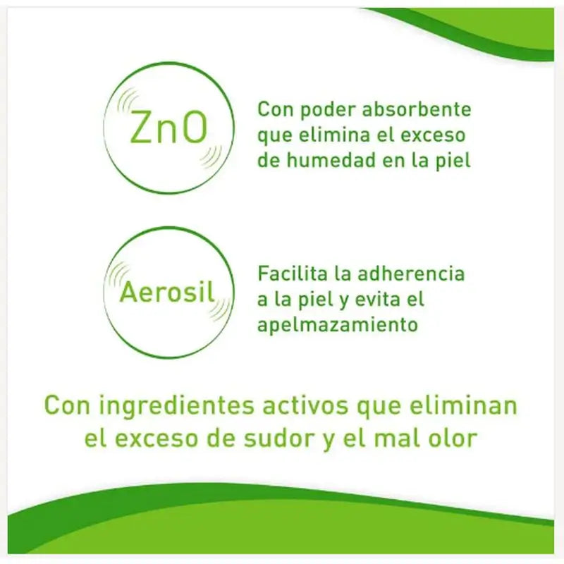 Funsol Déodorant en poudre pour les pieds, 2x60g
