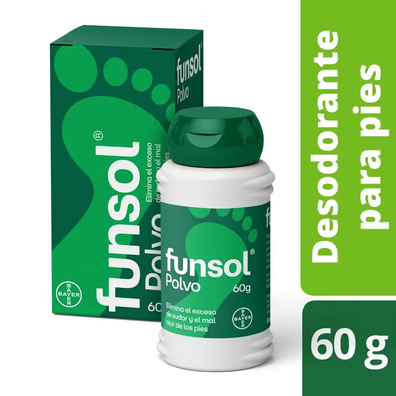 Funsol Déodorant en poudre pour les pieds 60 gr