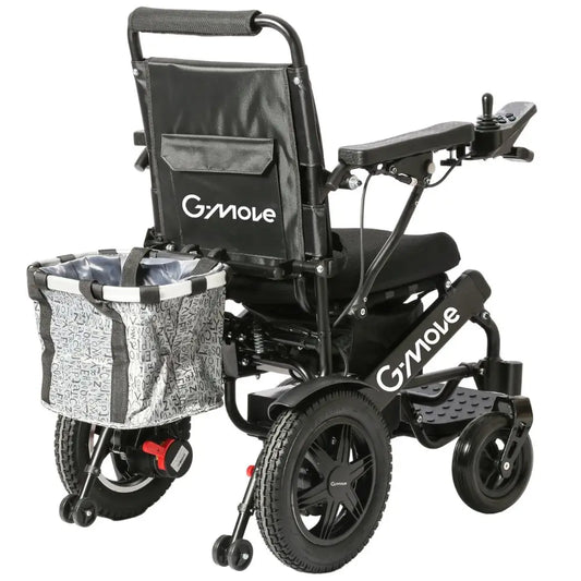 g-move a2 pro, fauteuil roulant électrique pliable, en aluminium