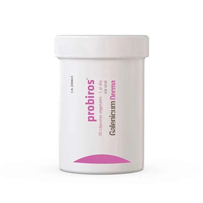 Galenicum Probiros Probiotique Pour Peau Sensible Avec Tendance à la Rosacée , 30 gélules.