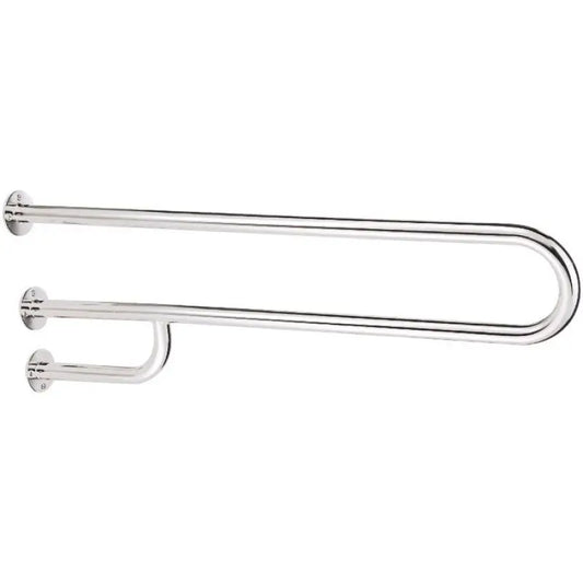 Garcia 1880 Main courante de sécurité, double U, acier inoxydable