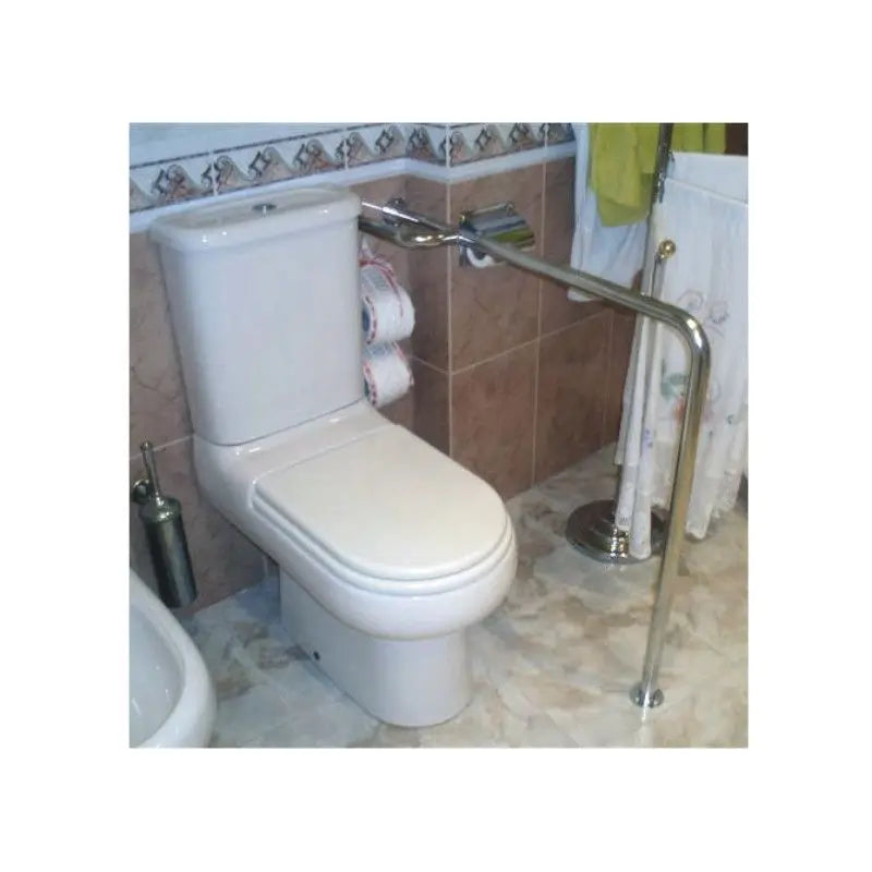 Garcia 1880 Poignée de sol-mur, acier inoxydable