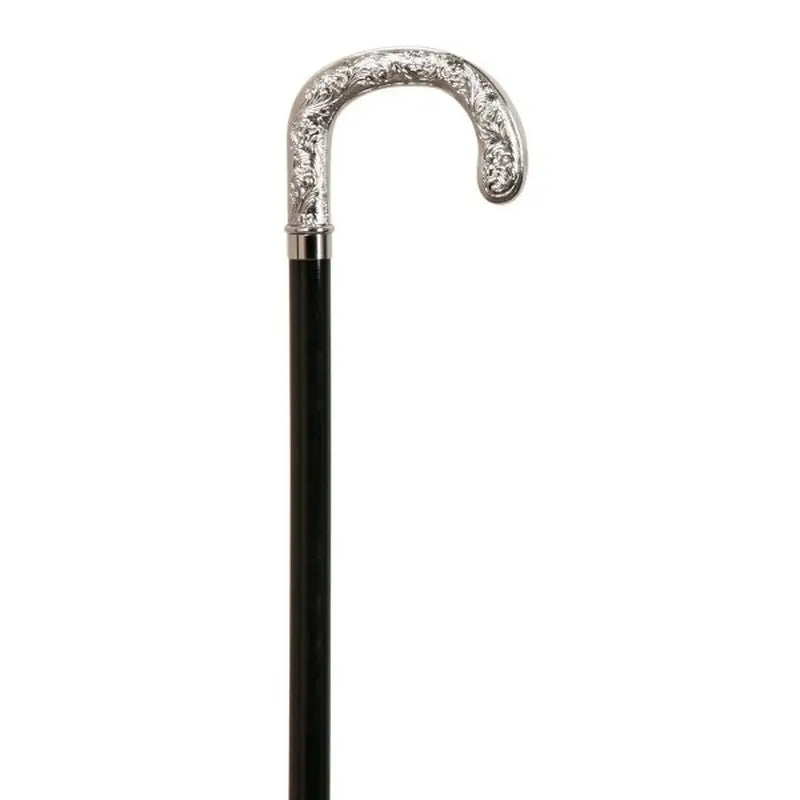 García 1880 Walking Stick Collection Manchette en nickel gravé